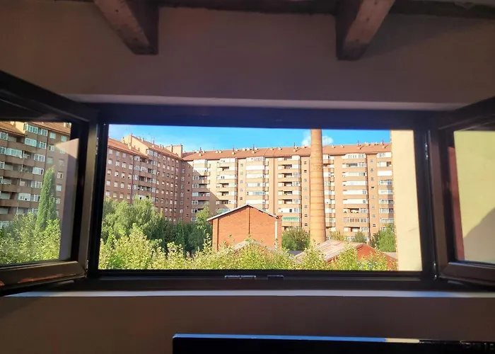 아파트 El Atico De Entrevias - Con Garaje Y Wifi 레온